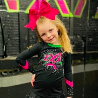 EXA Sports half-year cheerleading team Eau Claire WI