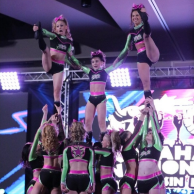 EXA Sports max cheerleading team Eau Claire WI