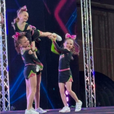 EXA Sports primary cheerleading team Eau Claire WI